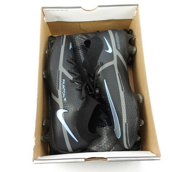Nike Phantom GT2 Elite DF FG Black Iron Grey Soccer Cleats CZ9889 004 Mens 9